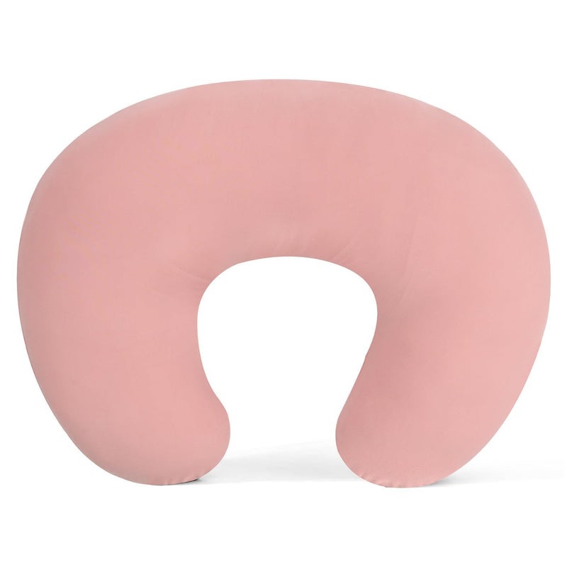 FUNUPUP Rayon Made from Bamboo Nursing Pillow Cover Compatible with Boppy Nursing Pillow, Stretchy Baby Nursing Covers for Breastfeeding Pillows for Boys Girls, Pink - Image 1